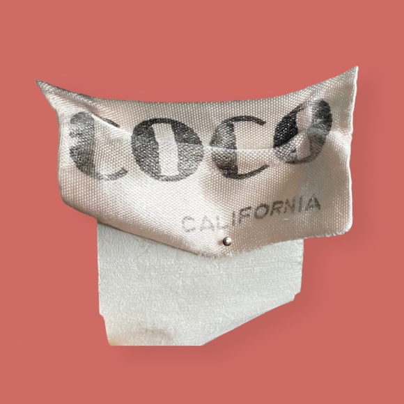 👗 VINTAGE TURQUOISE DRESS BY COCO OF CALIFORNIA SZ S - Picture 7 of 8